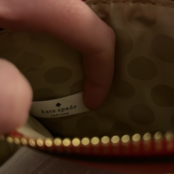 Kate Spade ♠️ Brand New Red Clutch - Picture 5 of 10